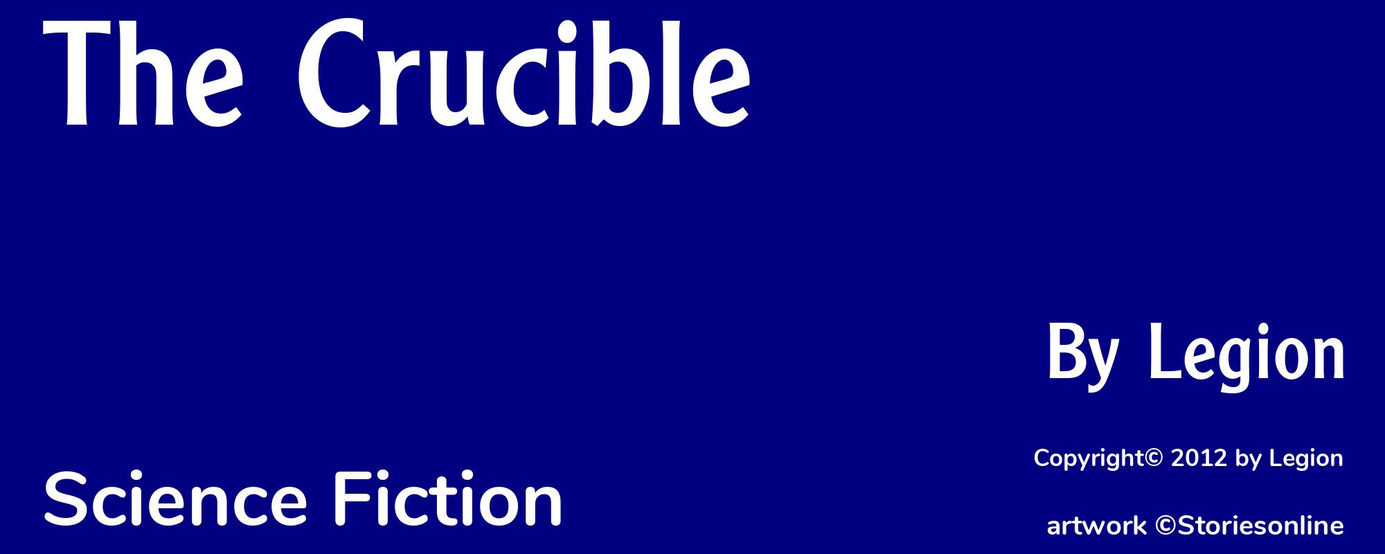 The Crucible - Cover