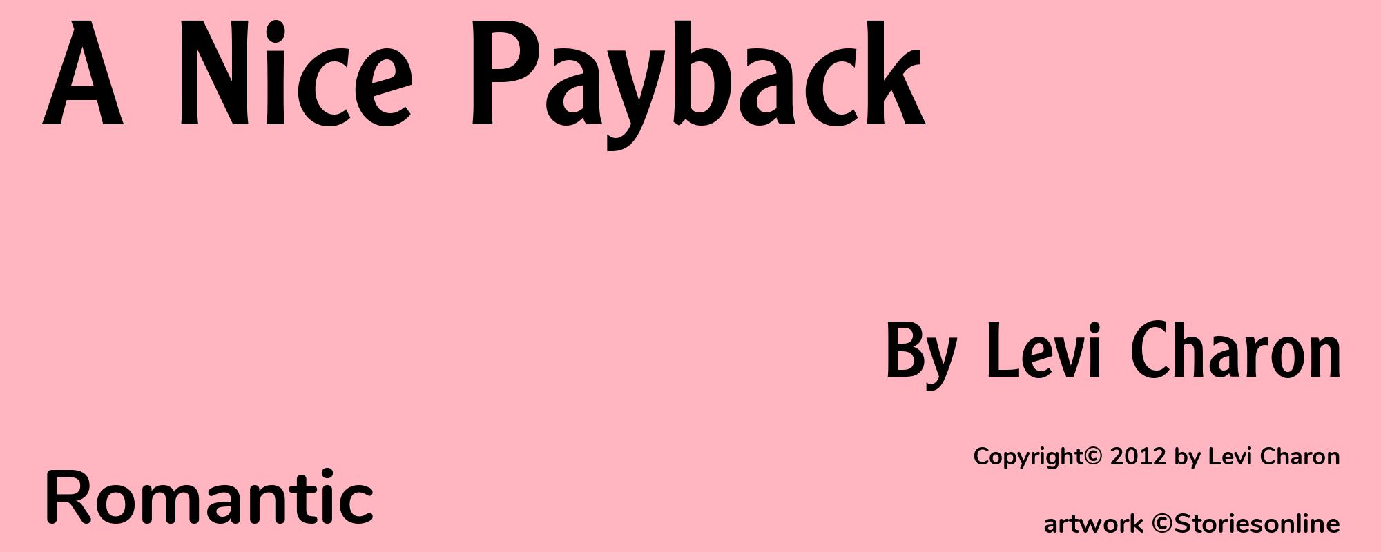 A Nice Payback - Cover