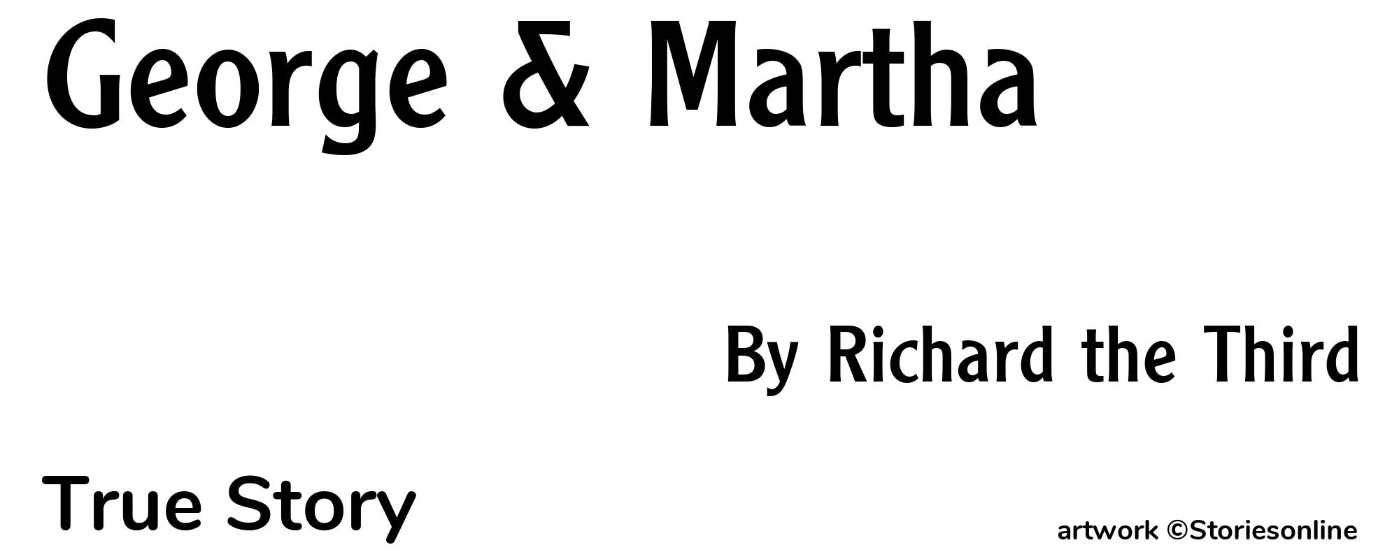 George & Martha - Cover