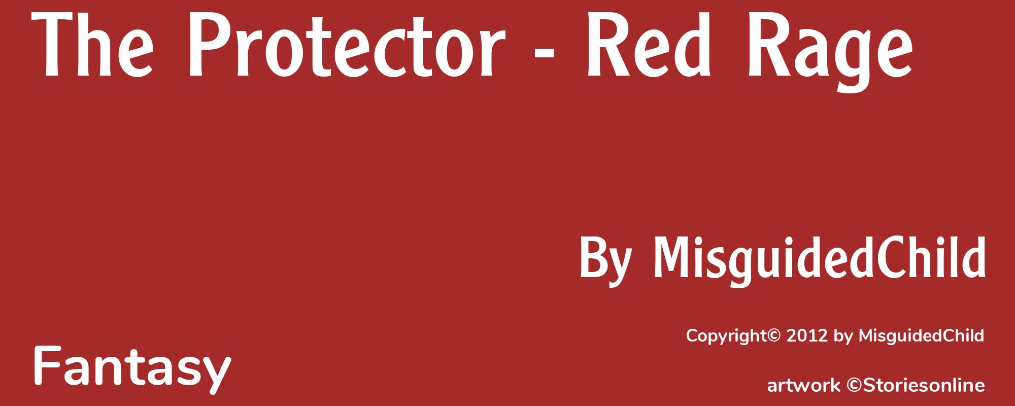 The Protector - Red Rage - Cover