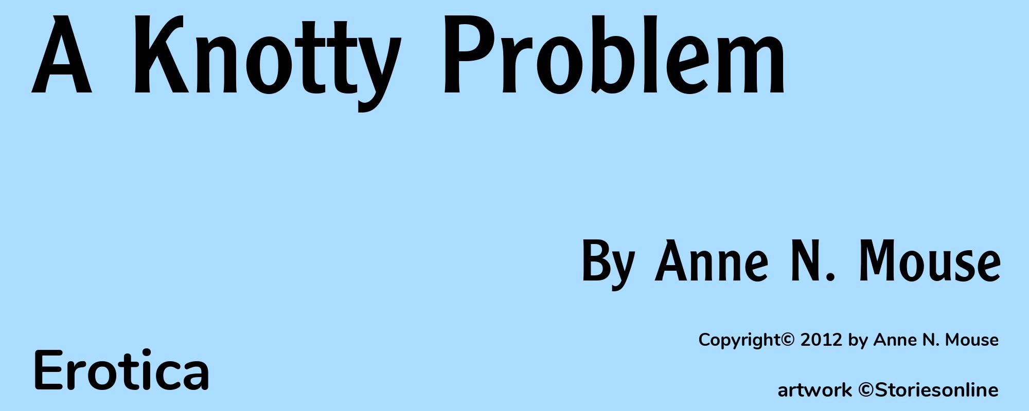 A Knotty Problem - Cover