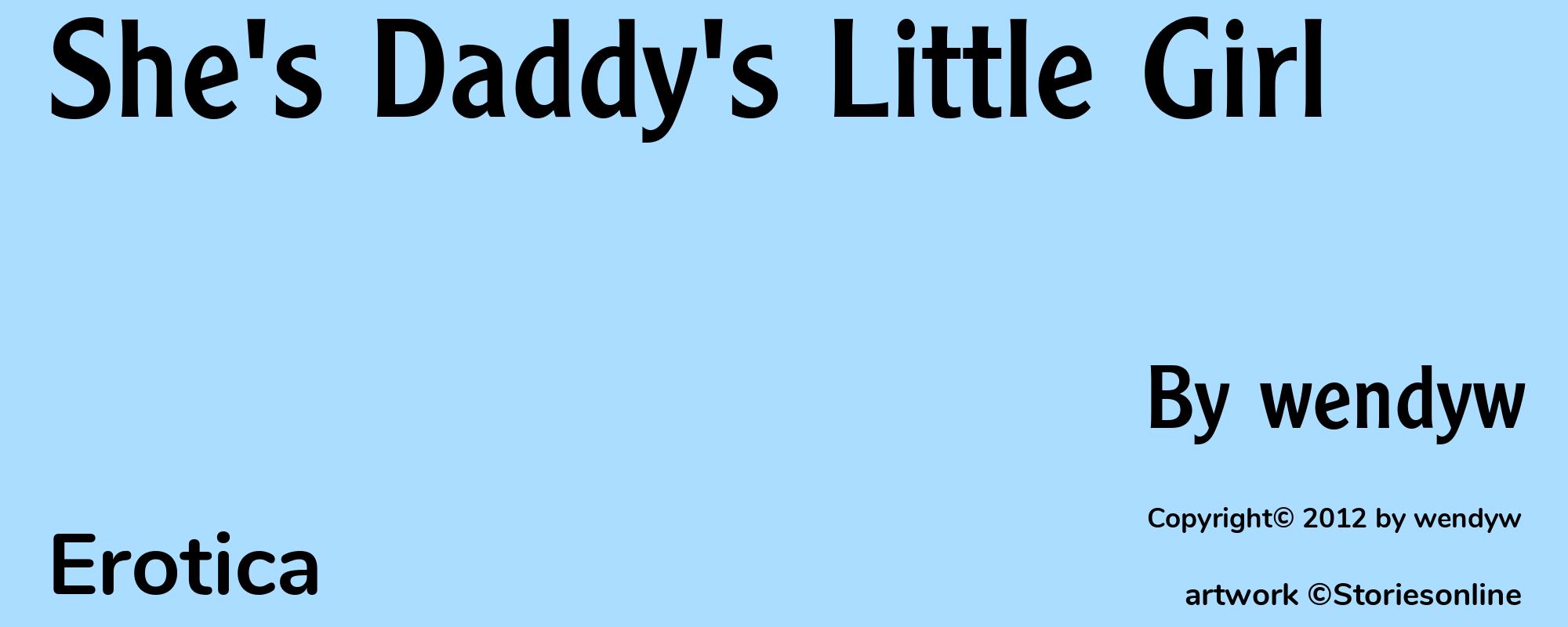 She's Daddy's Little Girl - Cover