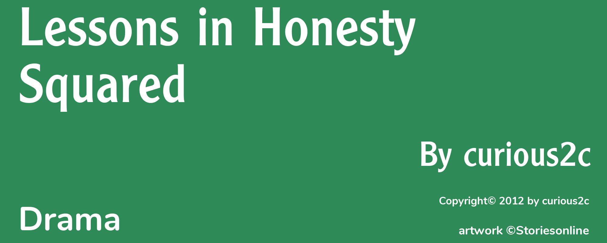 Lessons in Honesty Squared - Cover