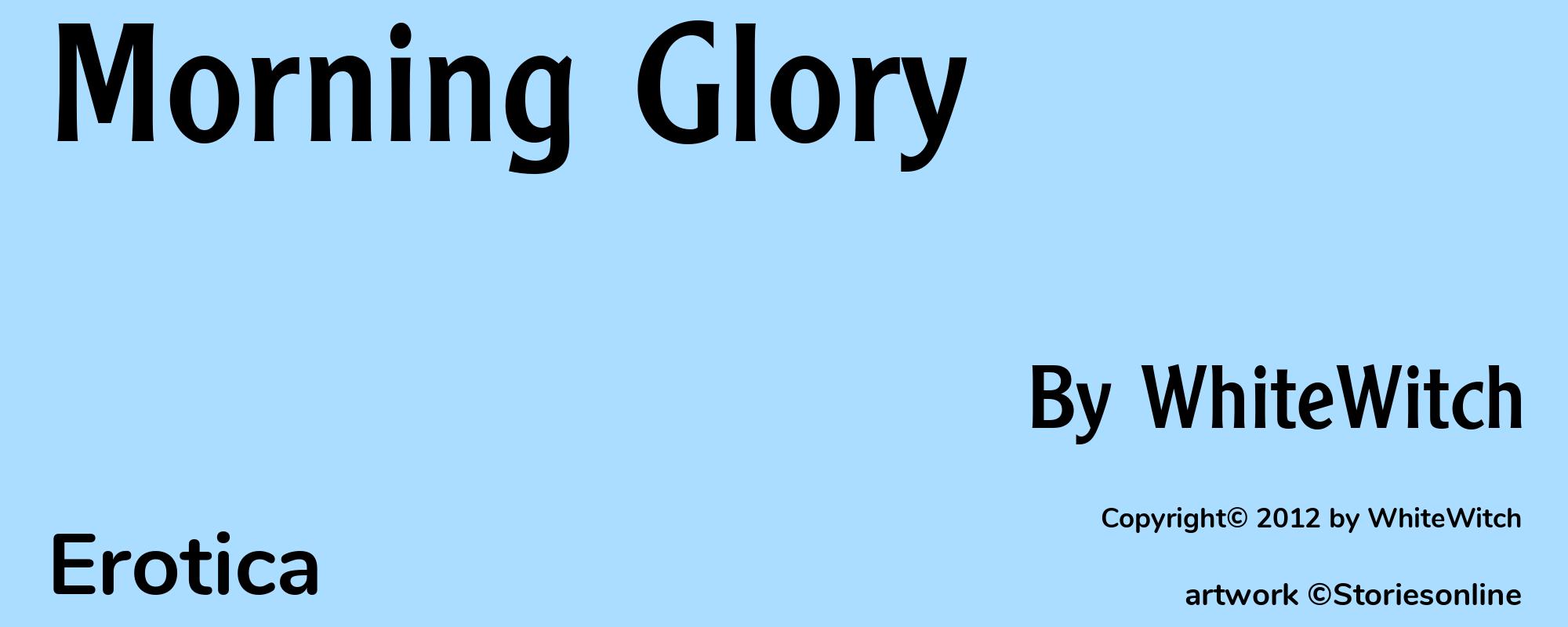Morning Glory - Cover