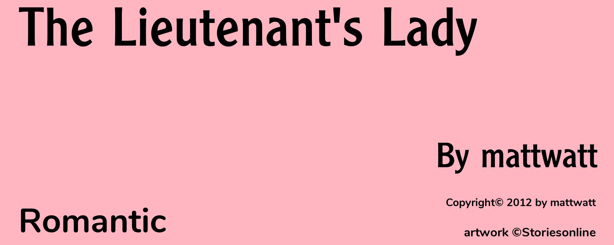 The Lieutenant's Lady - Cover