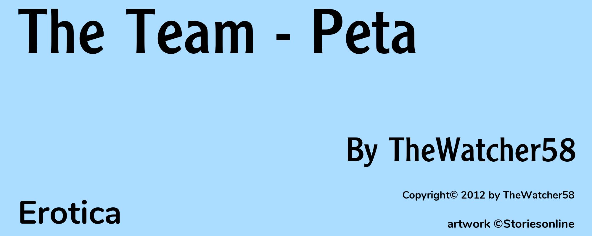 The Team - Peta - Cover