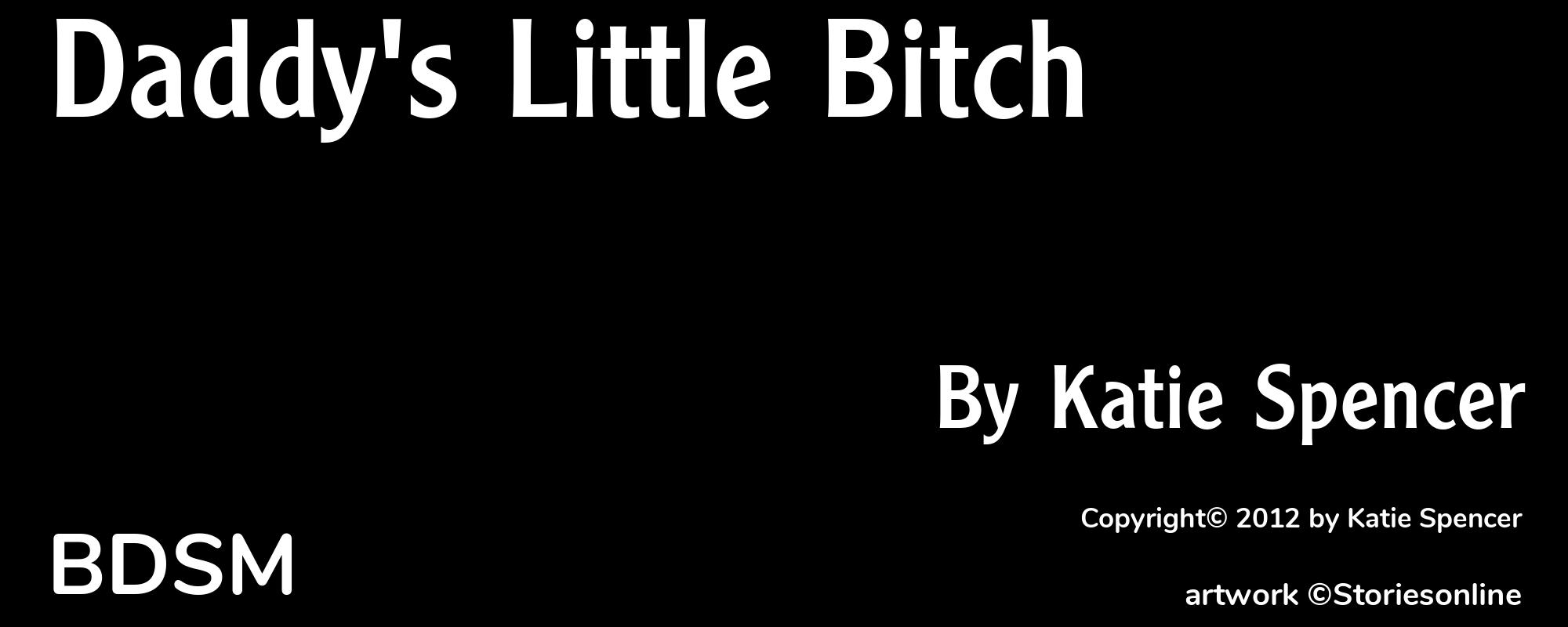 Daddy's Little Bitch - Cover
