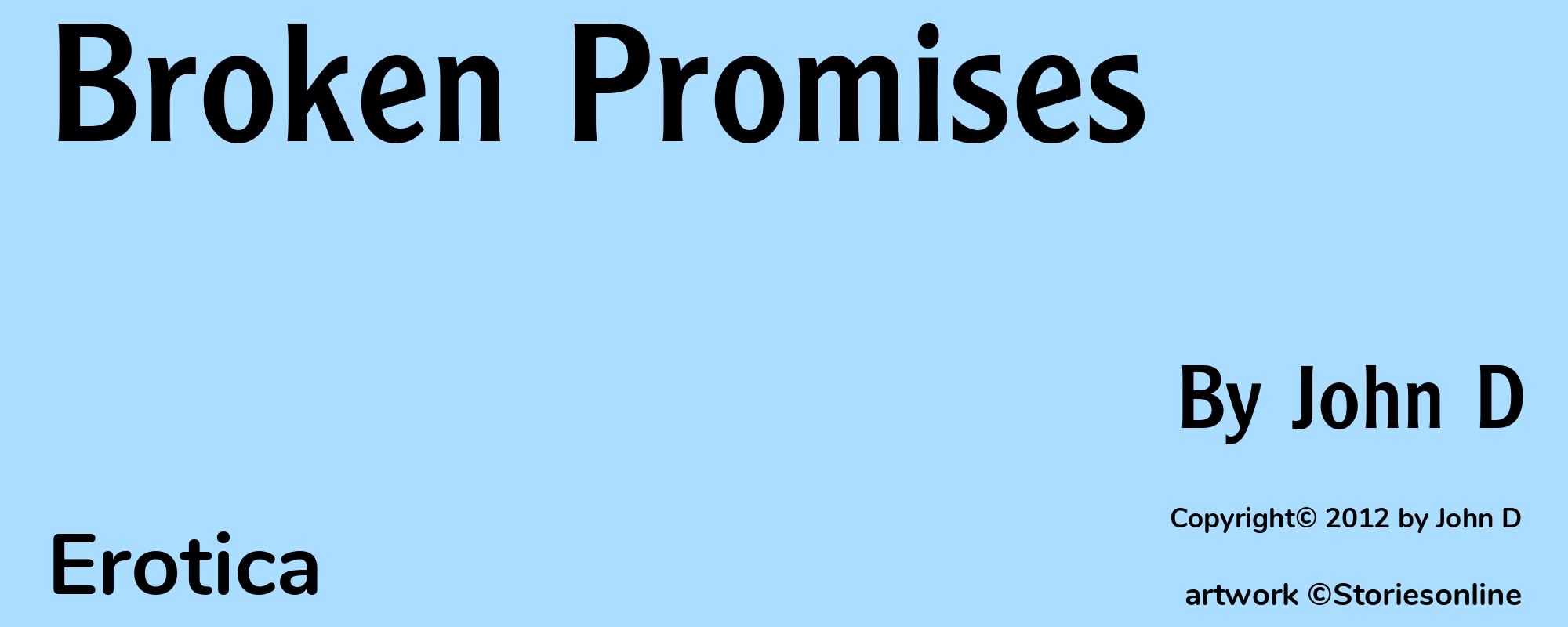 Broken Promises - Cover
