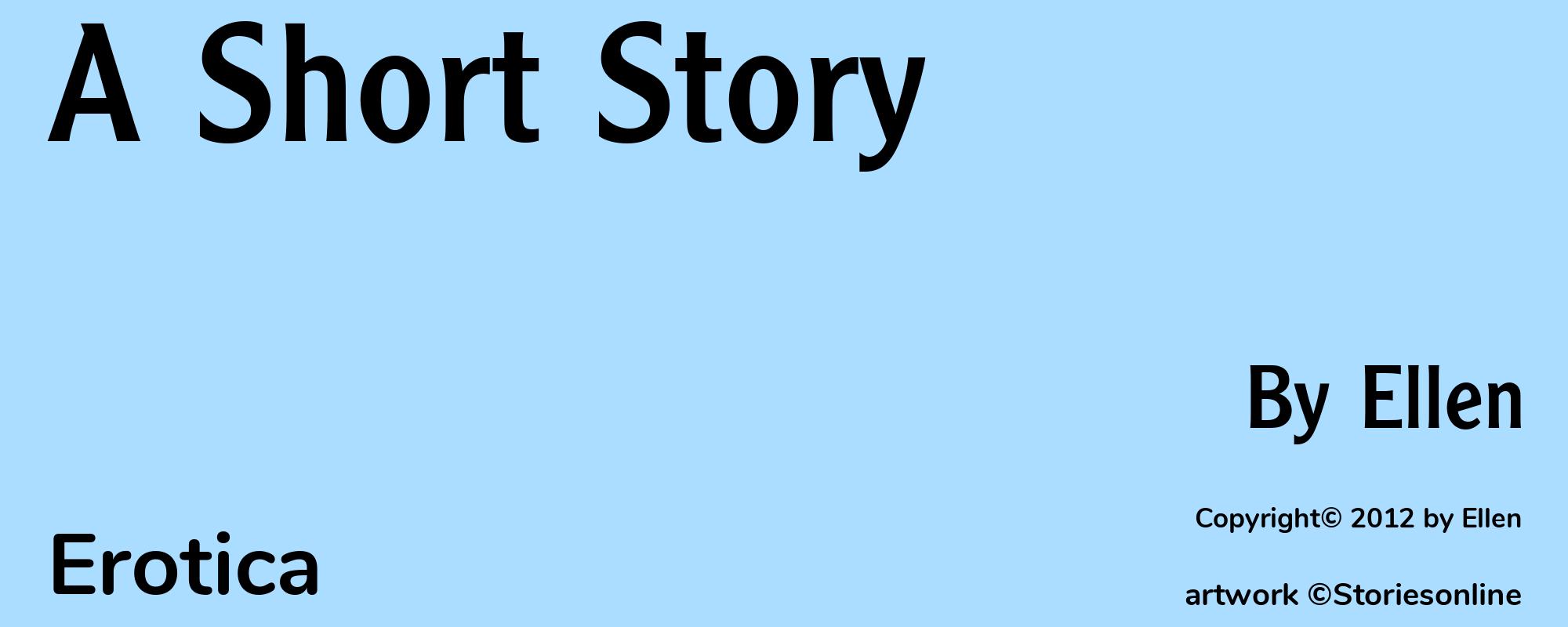 A Short Story - Cover