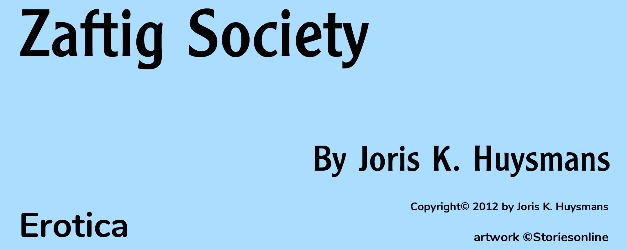 Zaftig Society - Cover