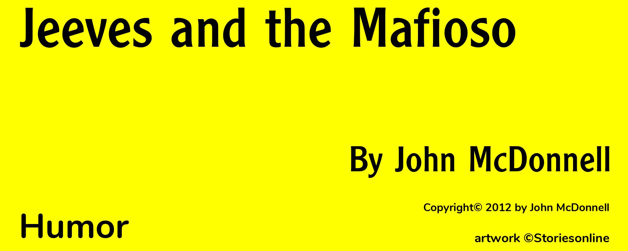 Jeeves and the Mafioso - Cover