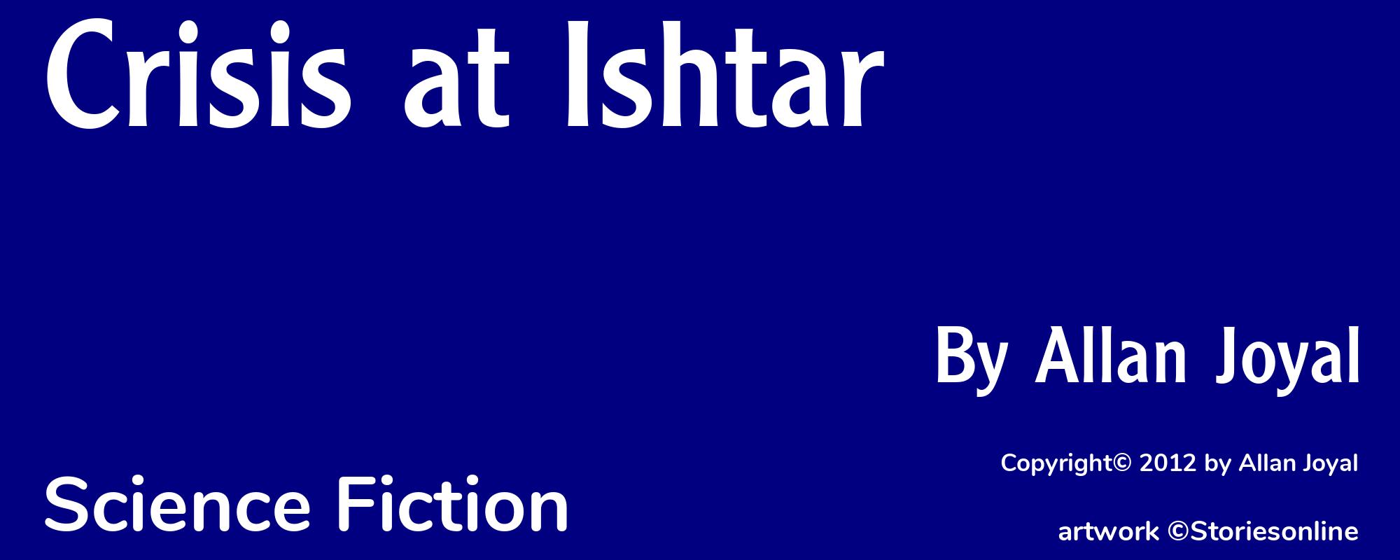 Crisis at Ishtar - Cover