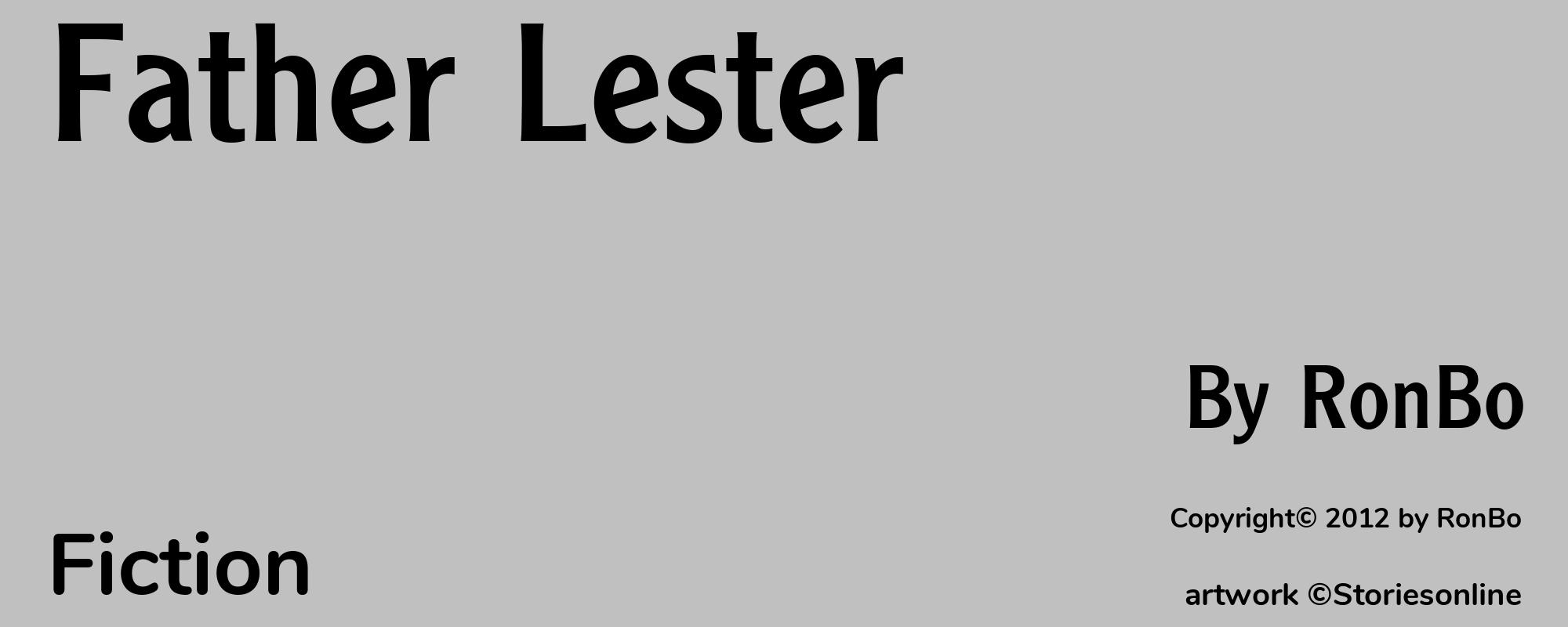 Father Lester - Cover