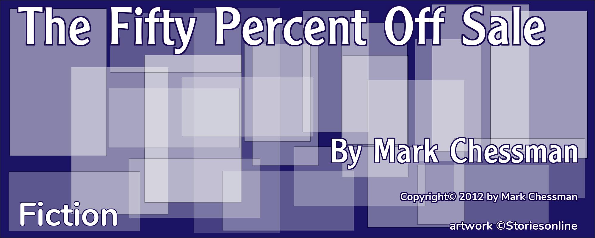 The Fifty Percent Off Sale - Cover