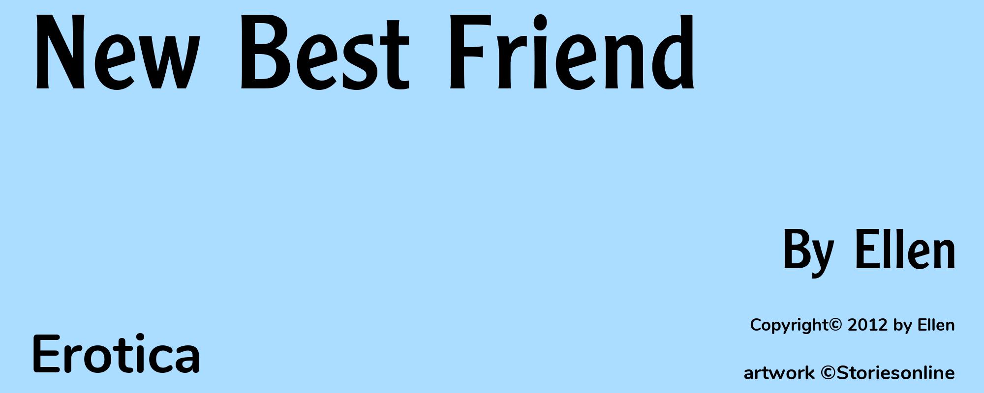 New Best Friend - Cover