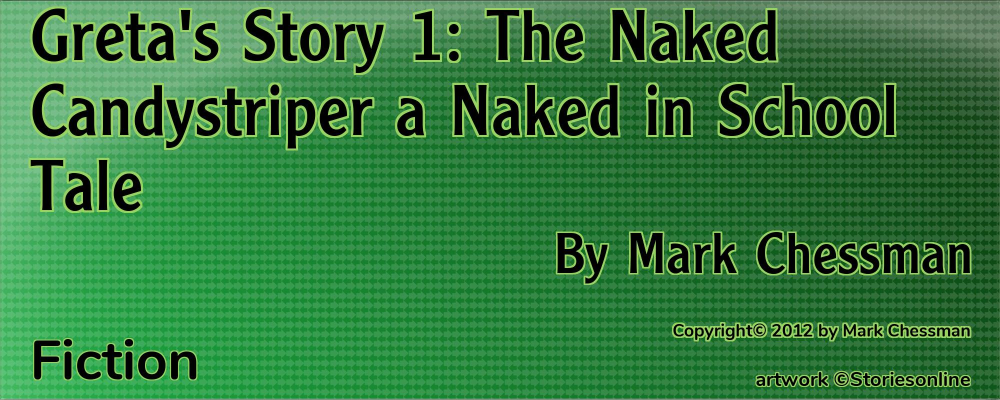 Greta's Story 1: The Naked Candystriper a Naked in School Tale - Cover