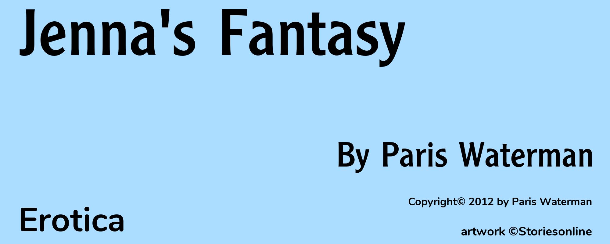 Jenna's Fantasy - Cover