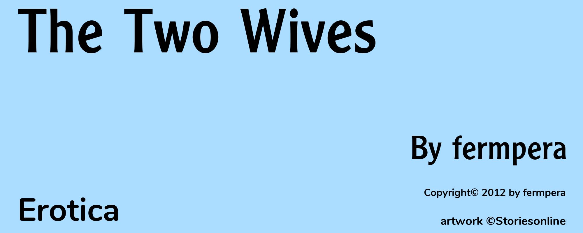 The Two Wives - Cover