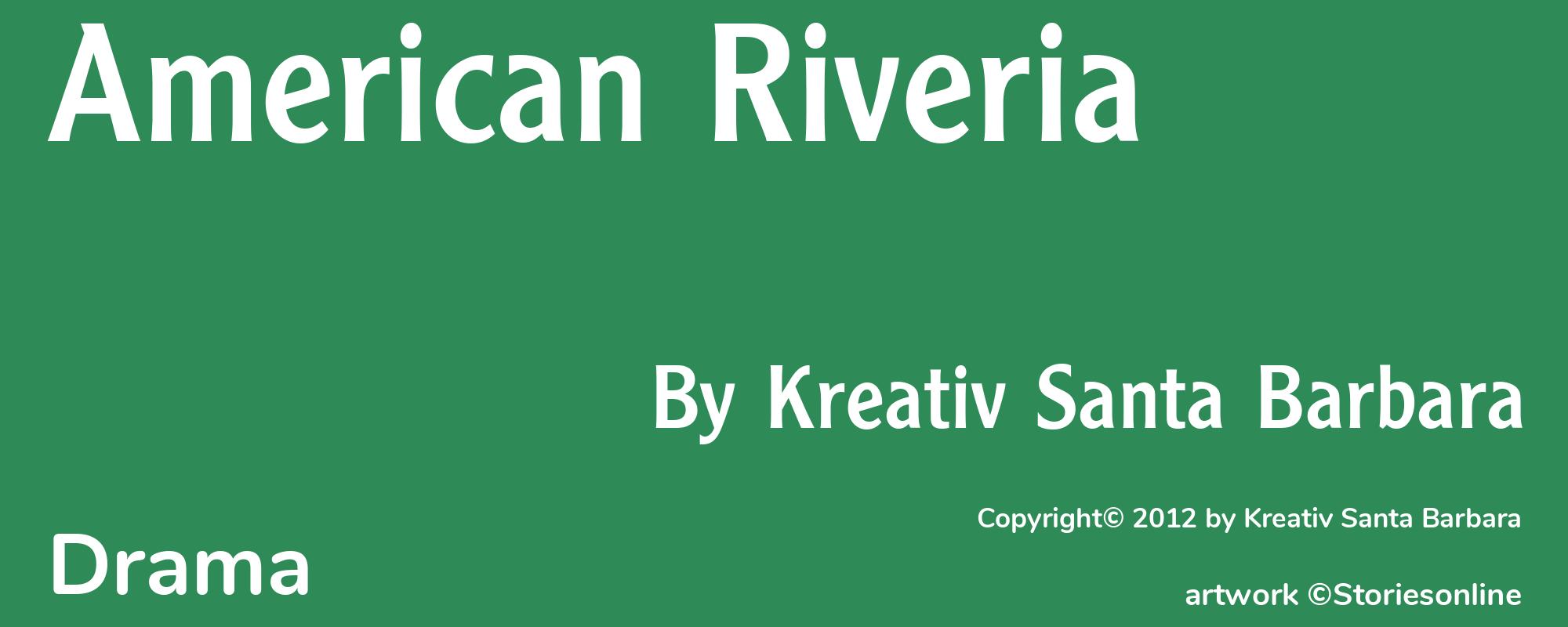 American Riveria - Cover