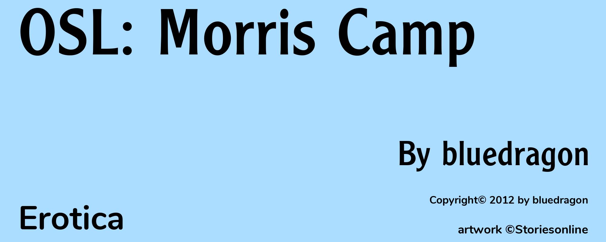 OSL: Morris Camp - Cover