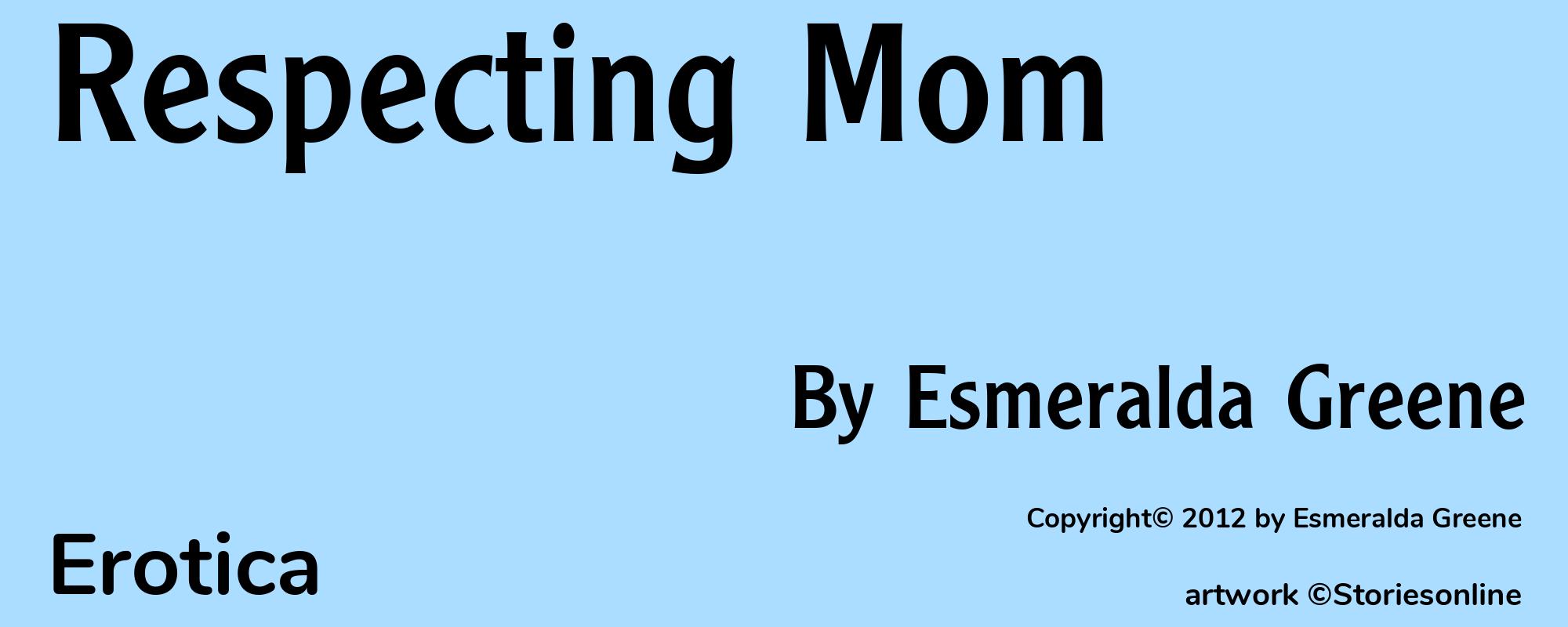 Respecting Mom - Cover