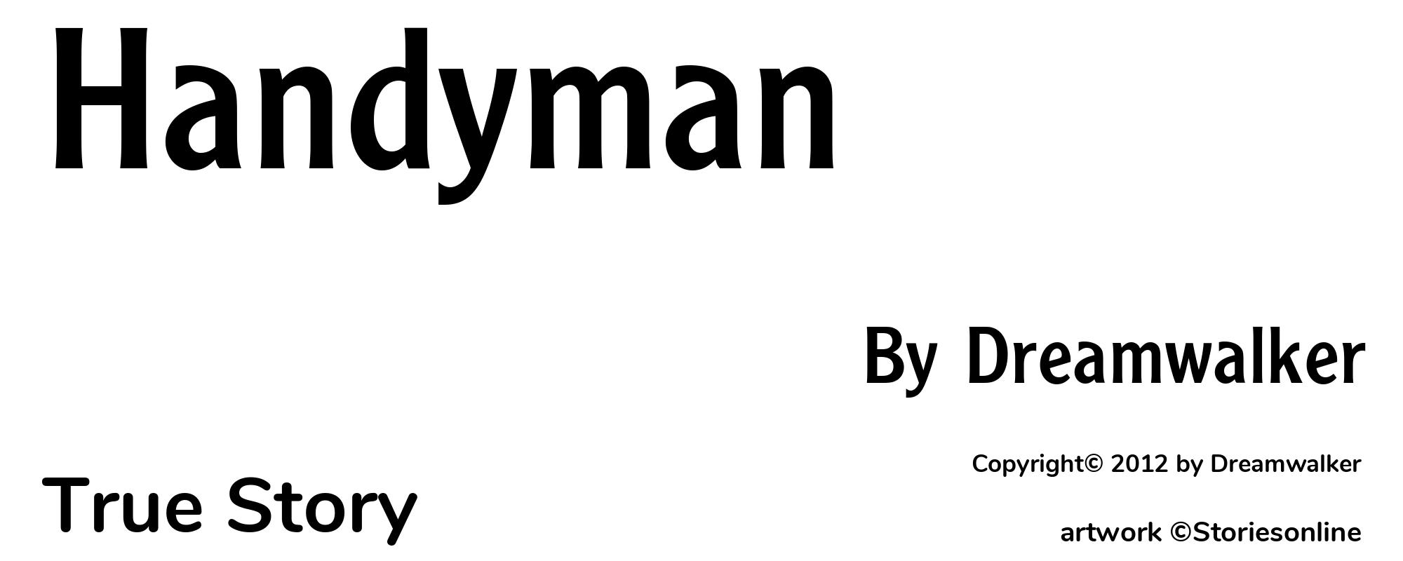 Handyman - Cover