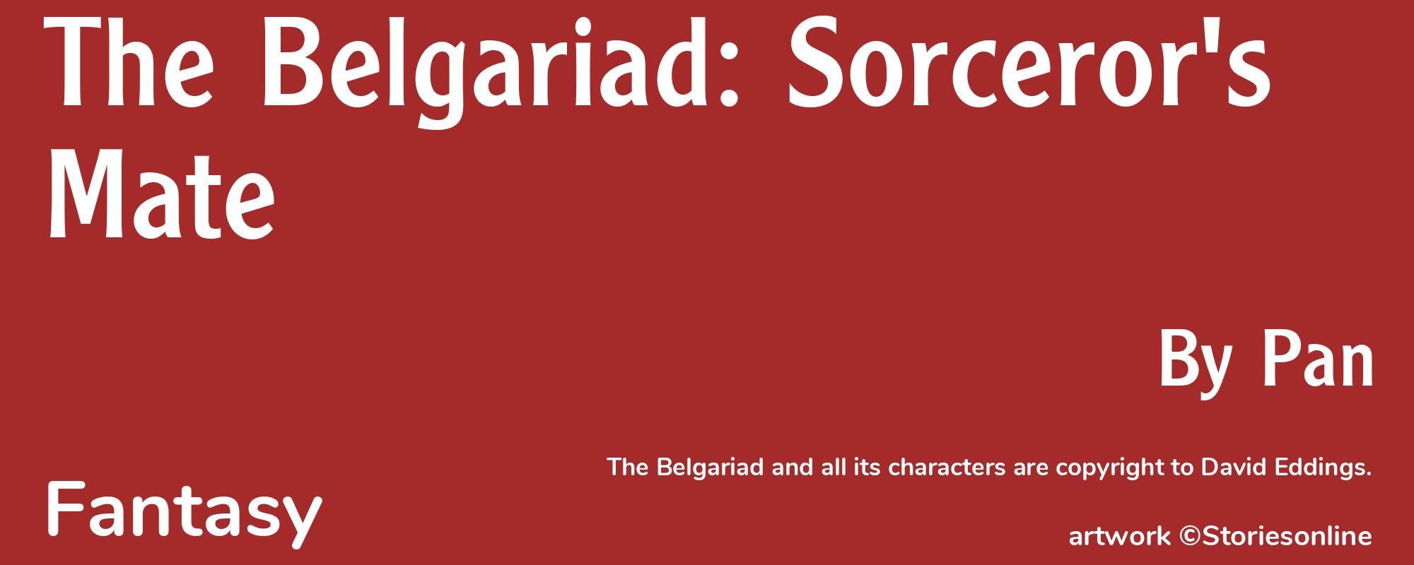 The Belgariad: Sorceror's Mate - Cover