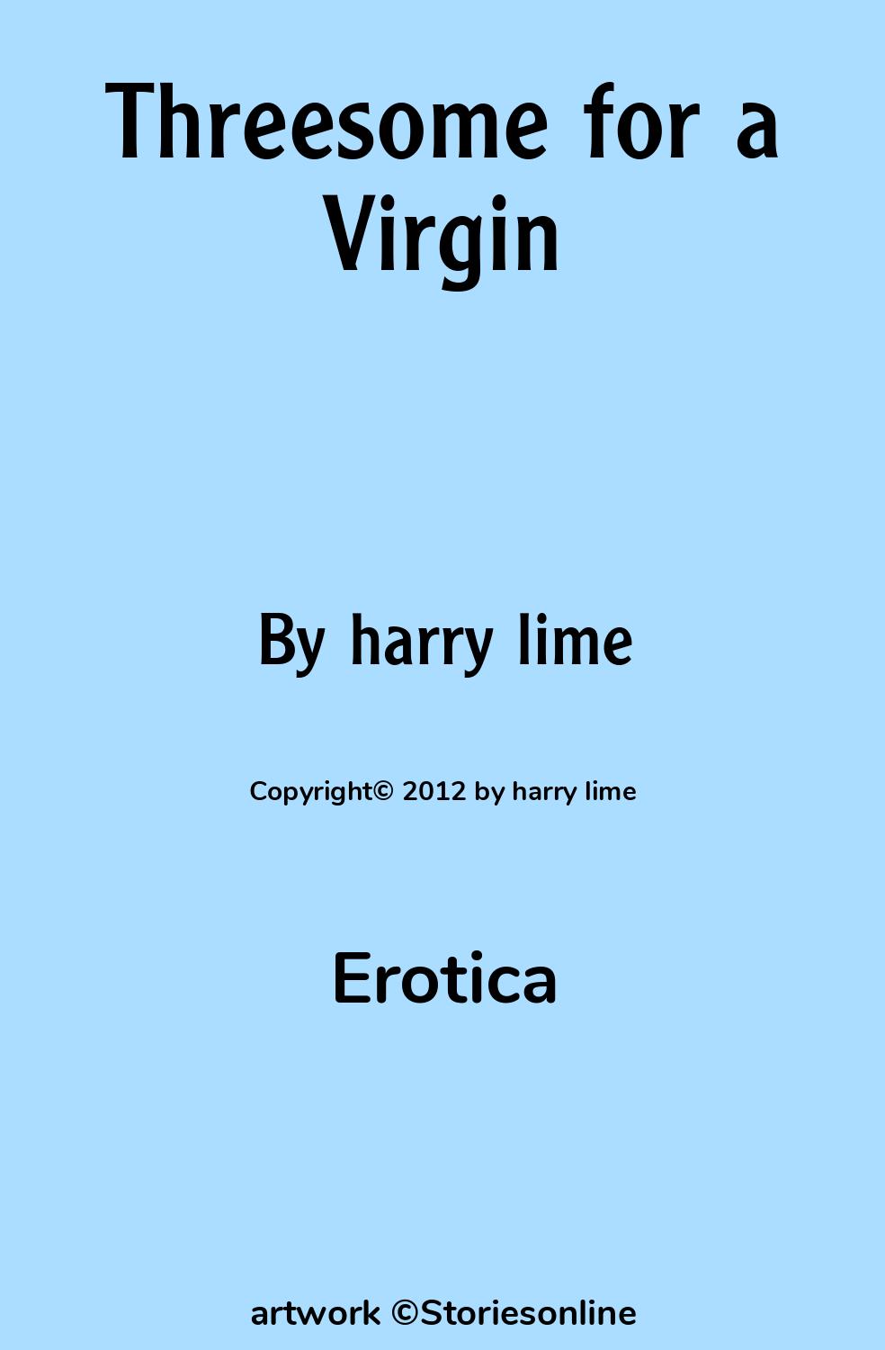 Threesome for a Virgin - Erotica Sex Story