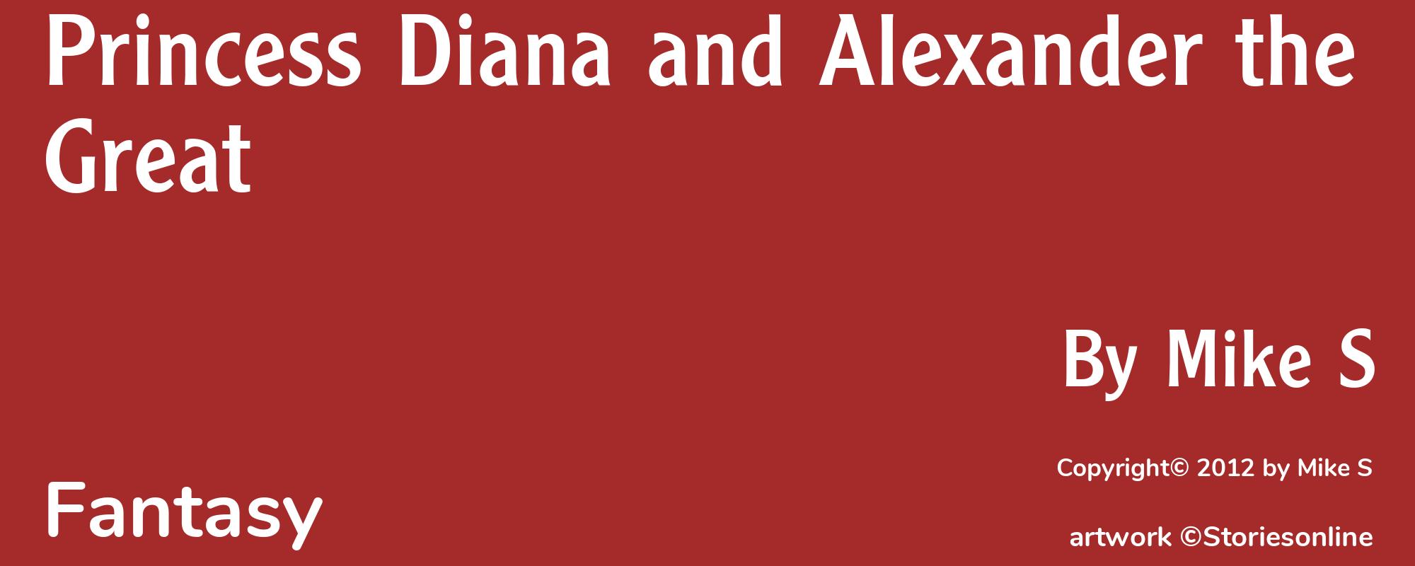 Princess Diana and Alexander the Great - Cover