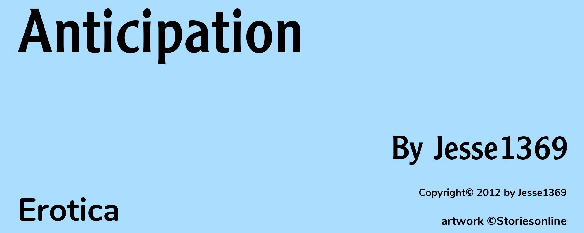 Anticipation - Cover