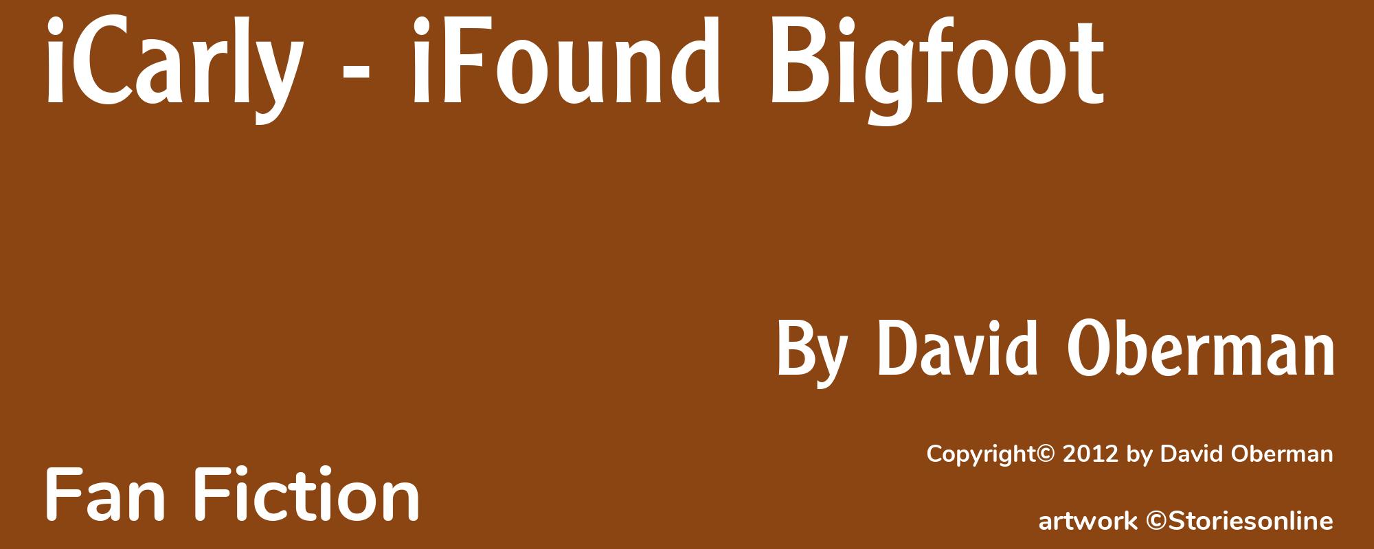 iCarly - iFound Bigfoot - Cover