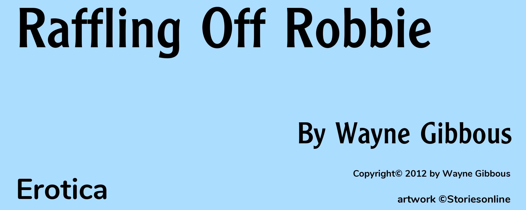 Raffling Off Robbie - Cover