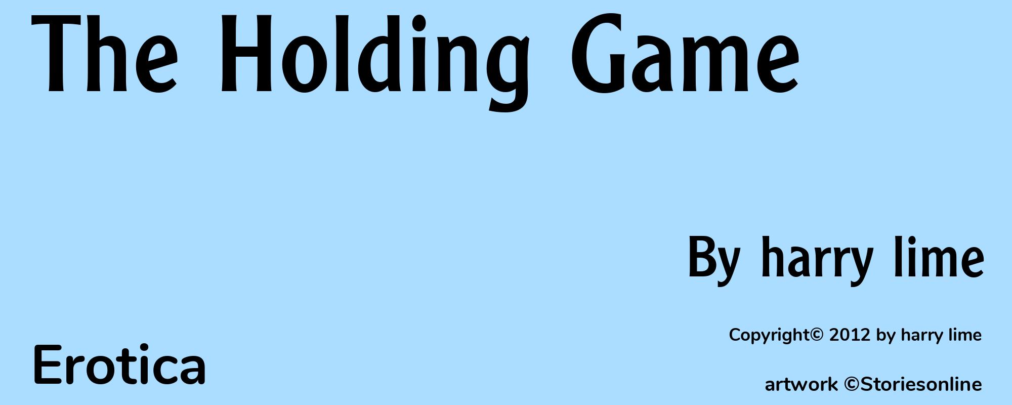 The Holding Game - Cover
