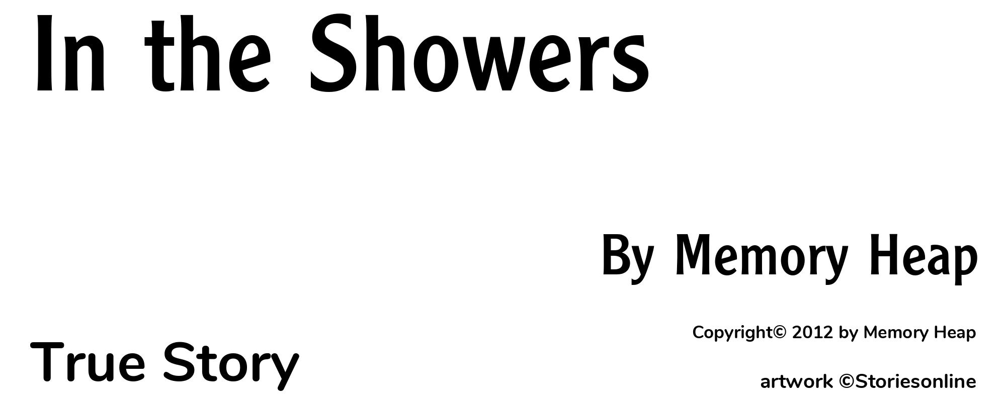 In the Showers - Cover