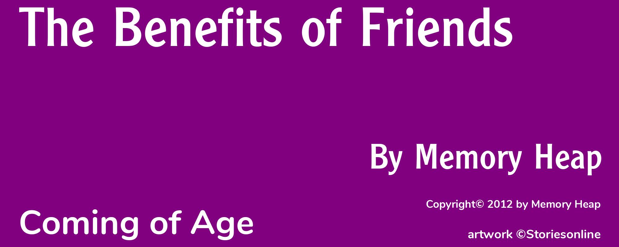 The Benefits of Friends - Cover