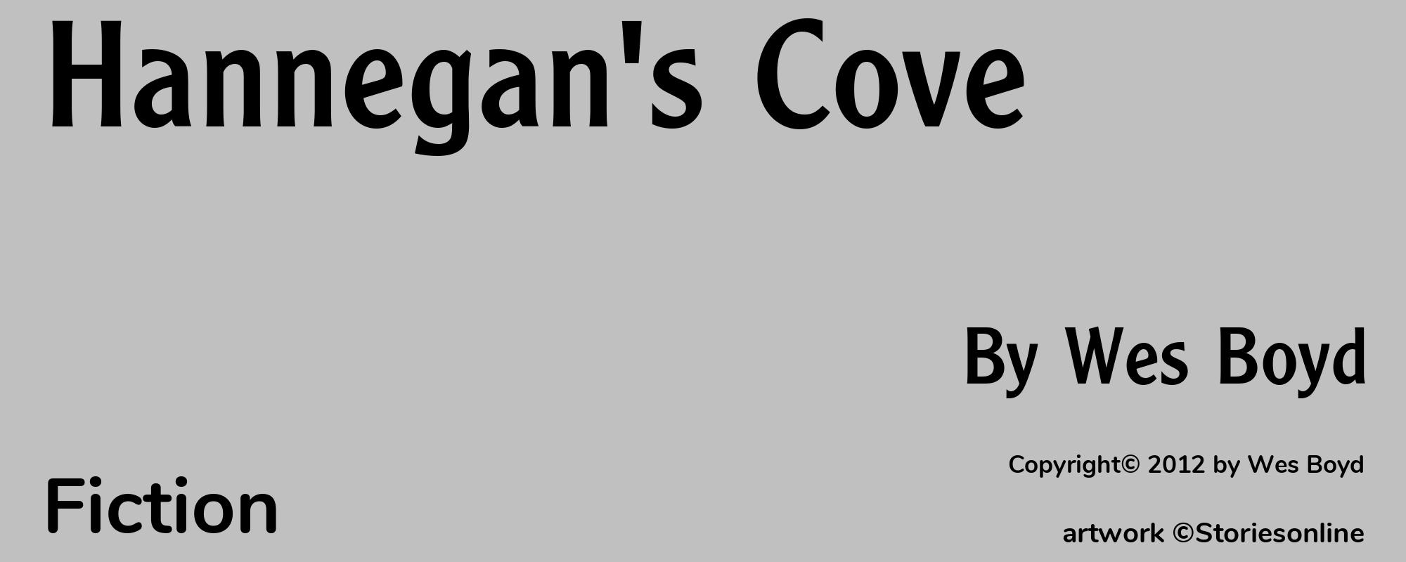 Hannegan's Cove - Cover