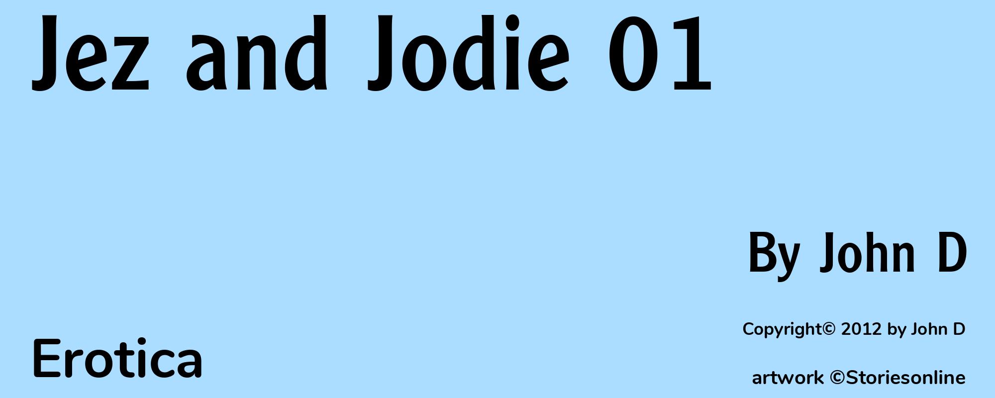 Jez and Jodie 01 - Cover