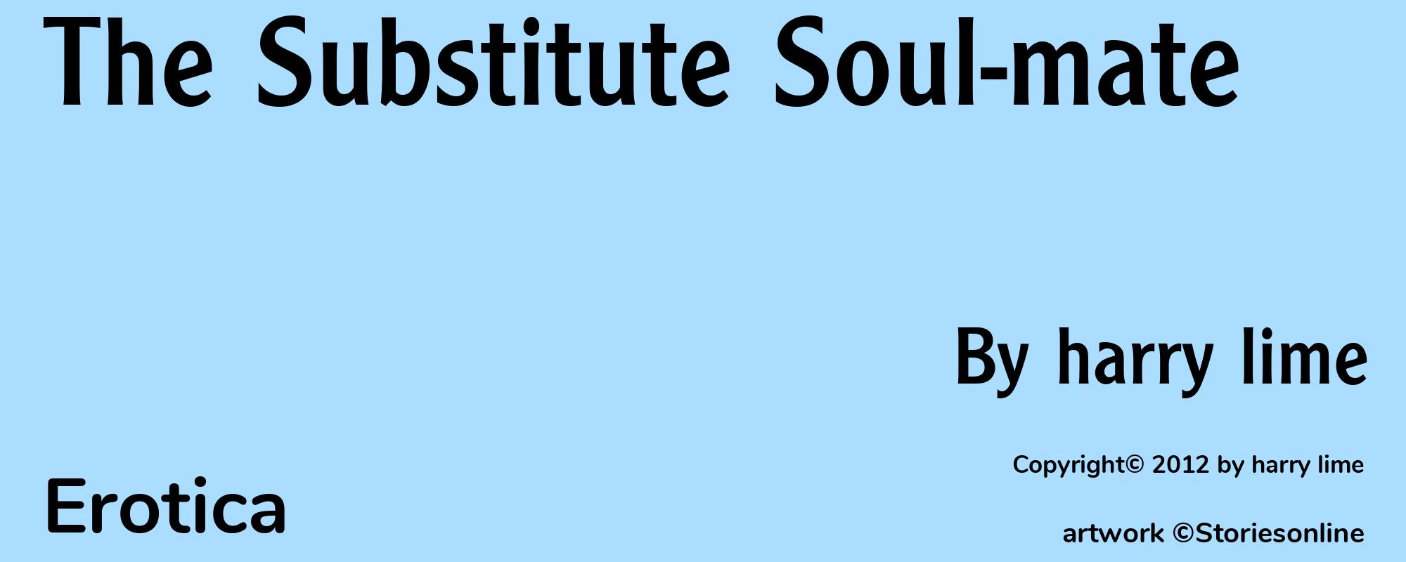 The Substitute Soul-mate - Cover