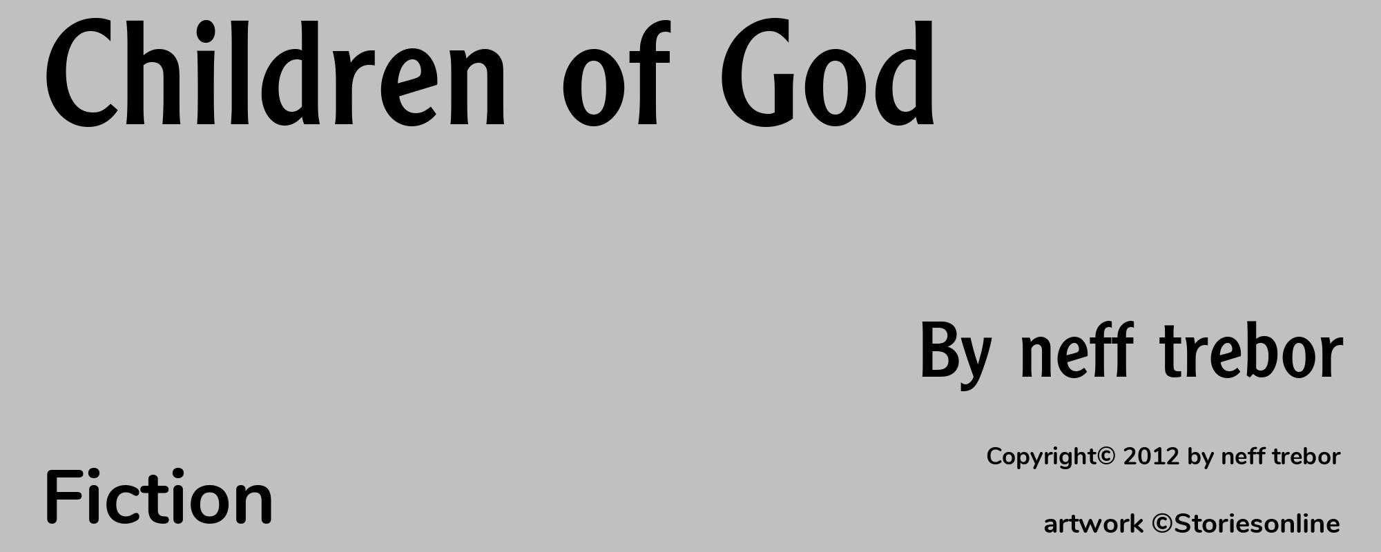 Children of God - Cover