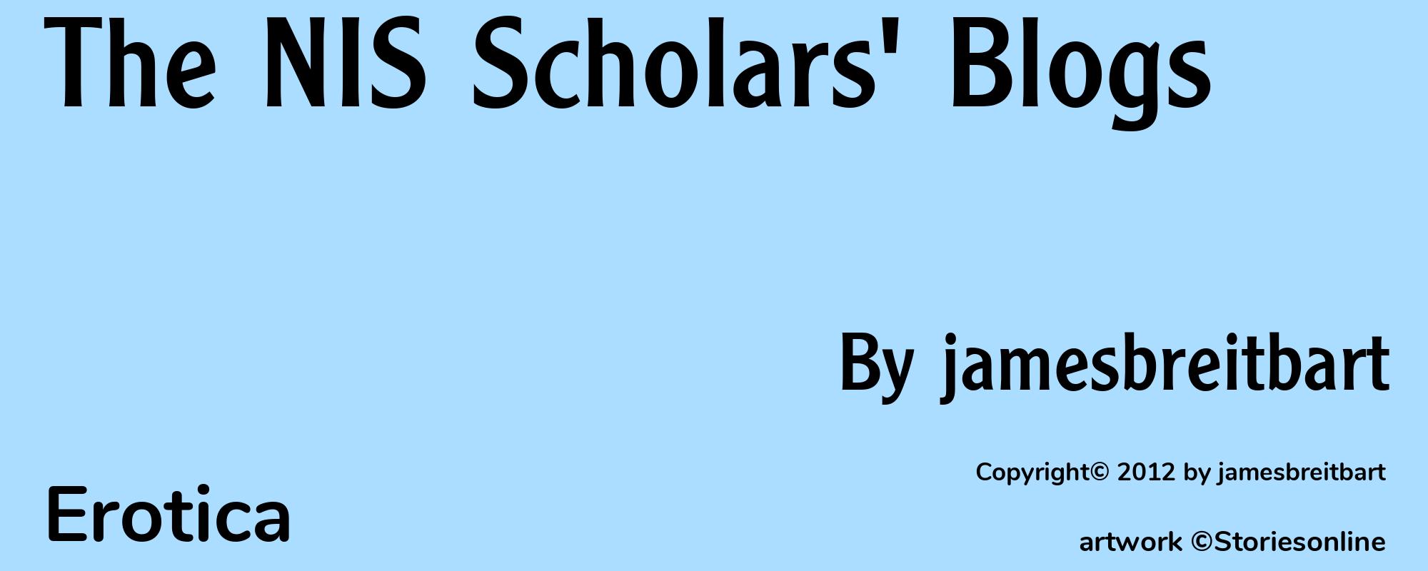 The NIS Scholars' Blogs - Cover