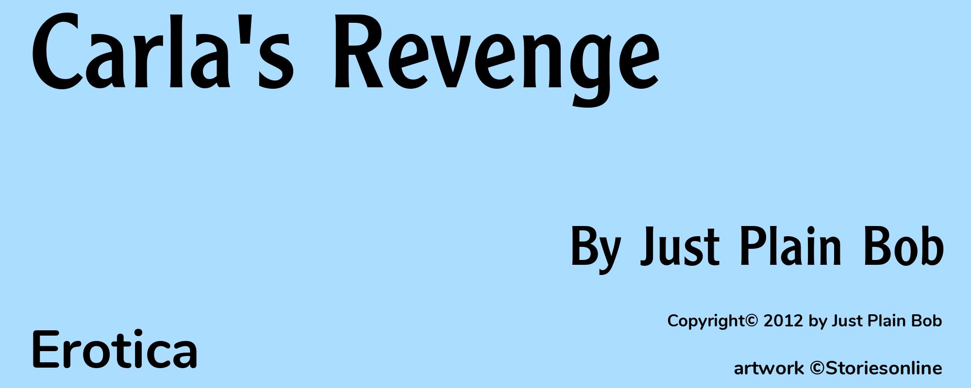 Carla's Revenge - Cover