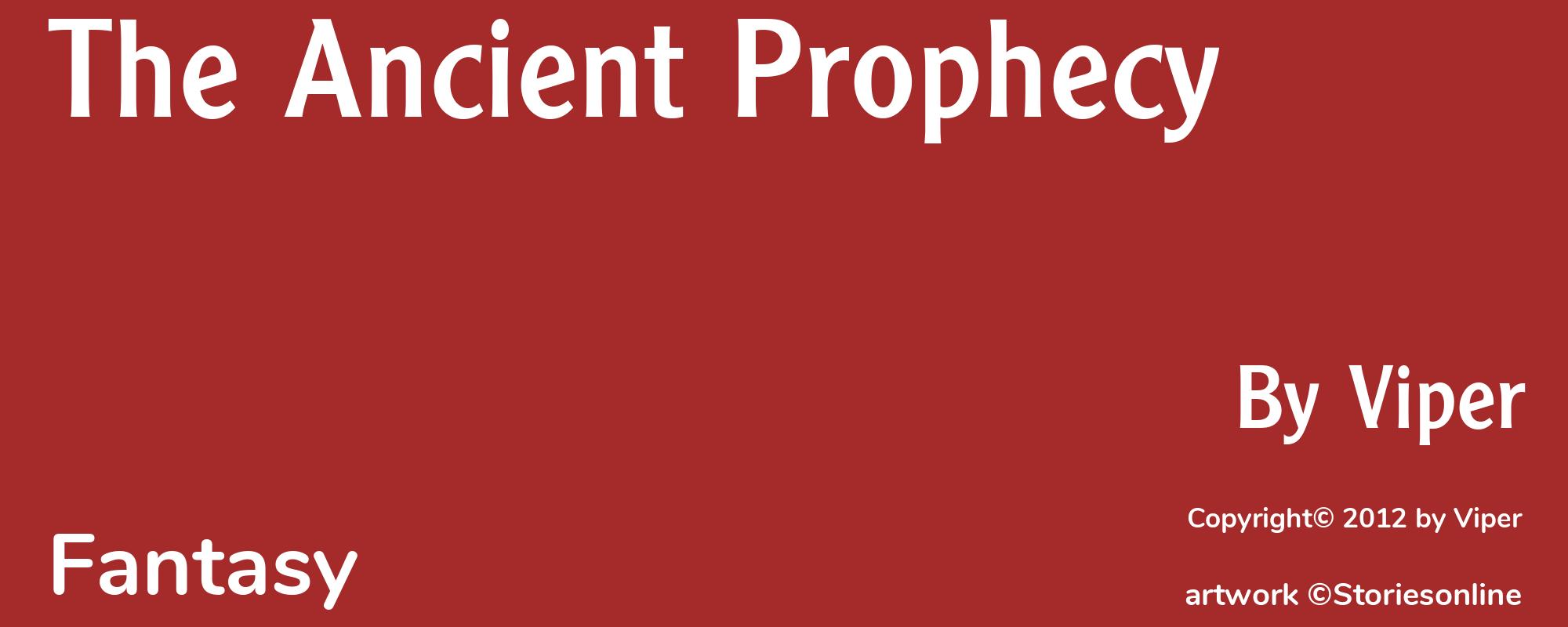 The Ancient Prophecy - Cover