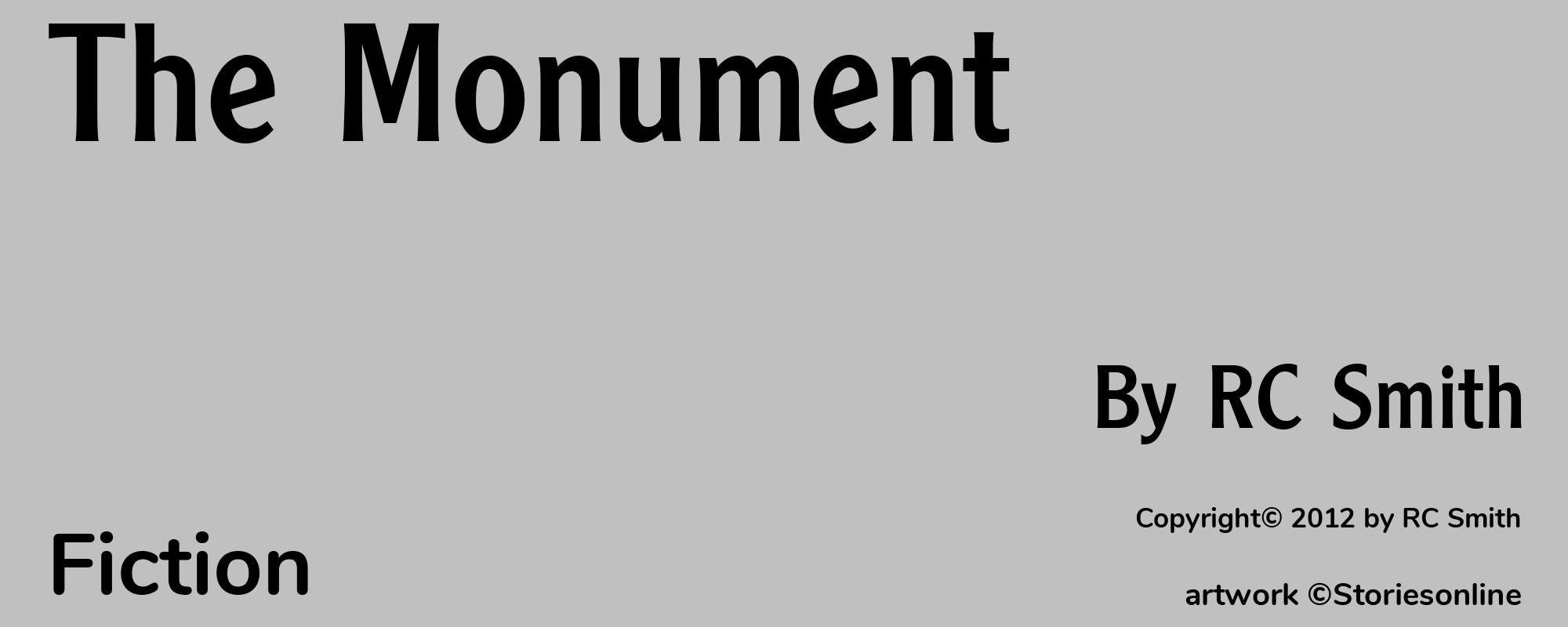 The Monument - Cover