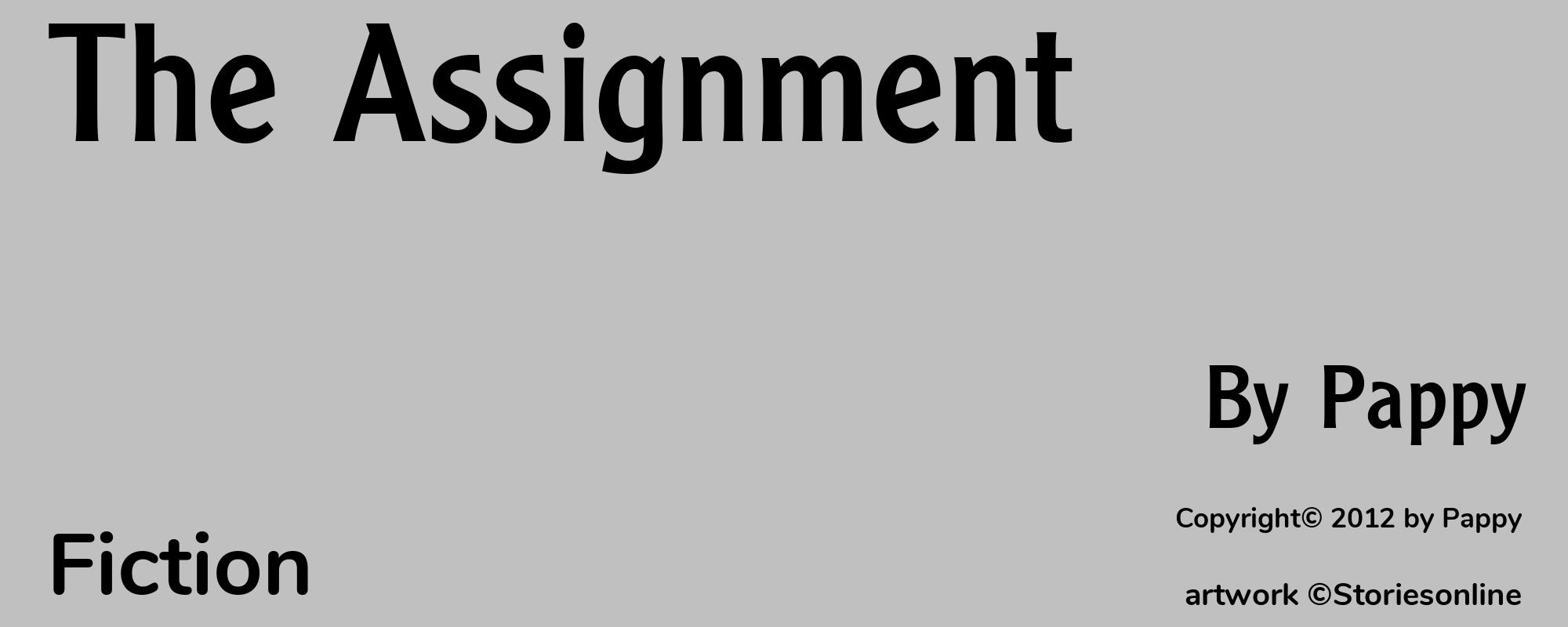 The Assignment - Cover