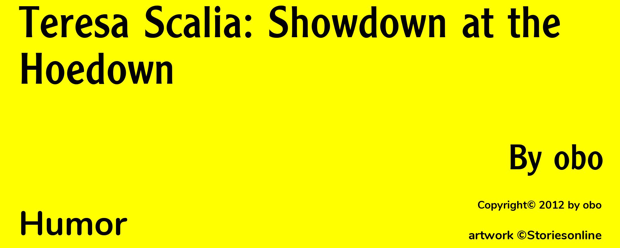 Teresa Scalia: Showdown at the Hoedown - Cover