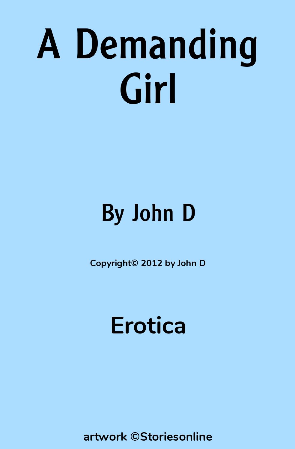 A Demanding Girl - Erotica Sex Story