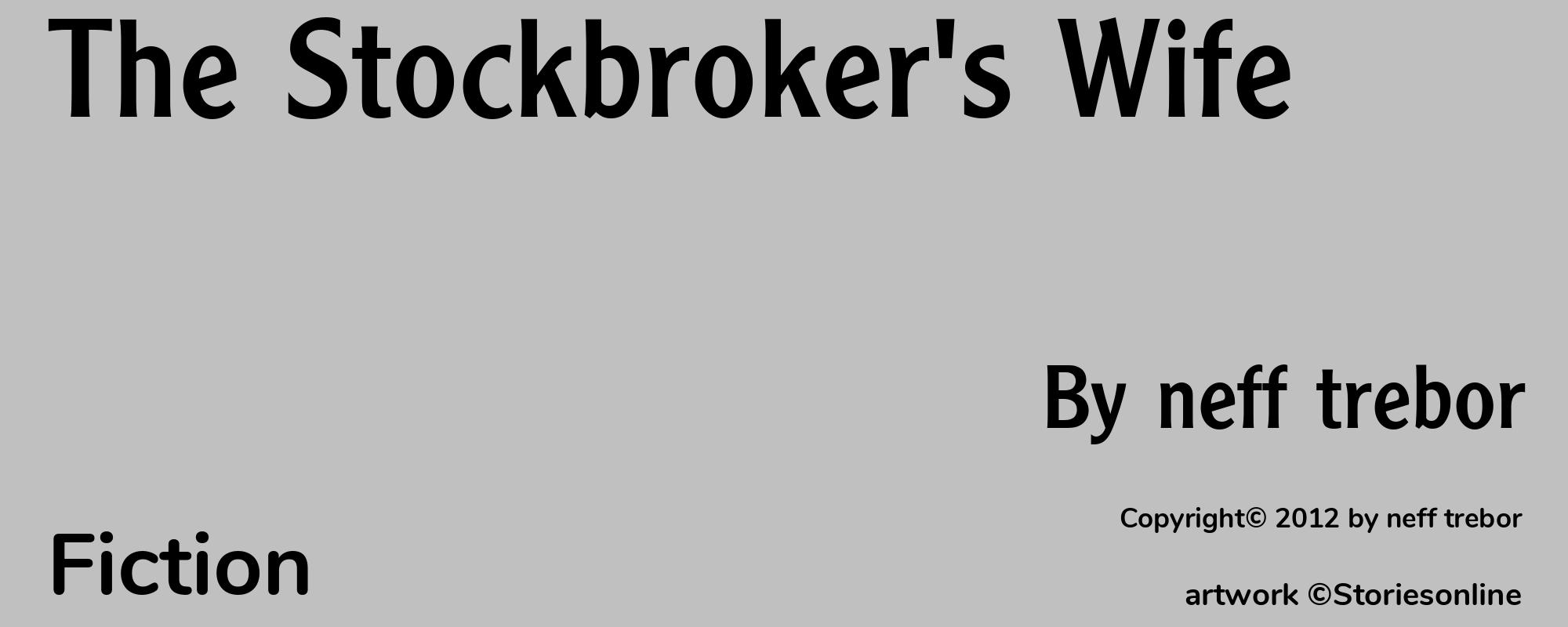 The Stockbroker's Wife - Cover