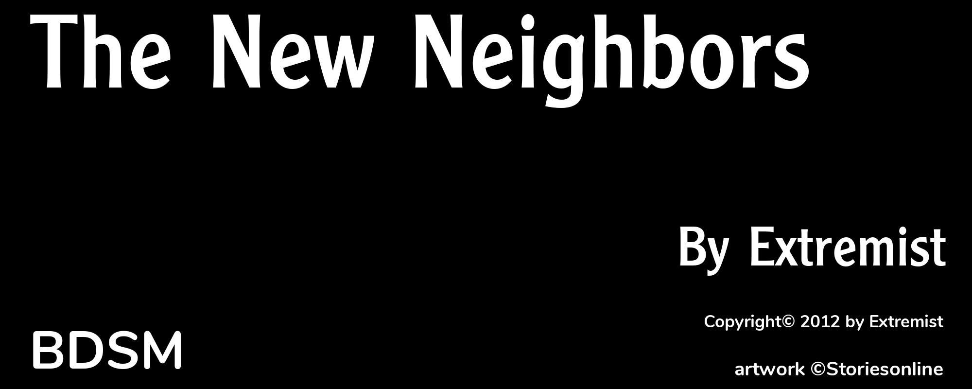 The New Neighbors - Cover