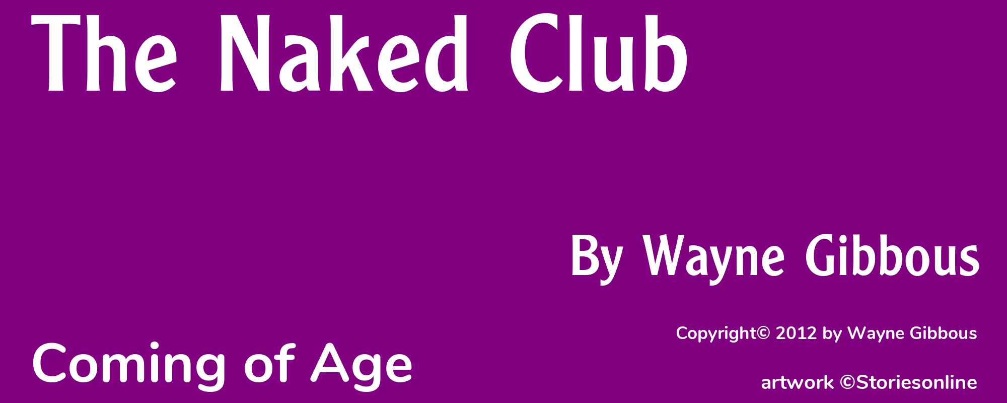 The Naked Club - Cover