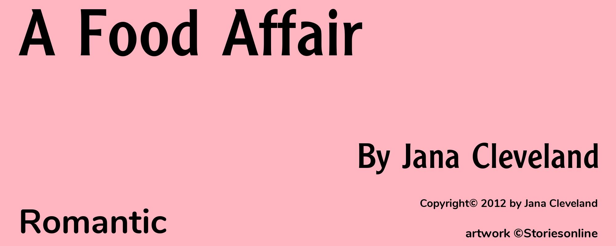 A Food Affair - Cover